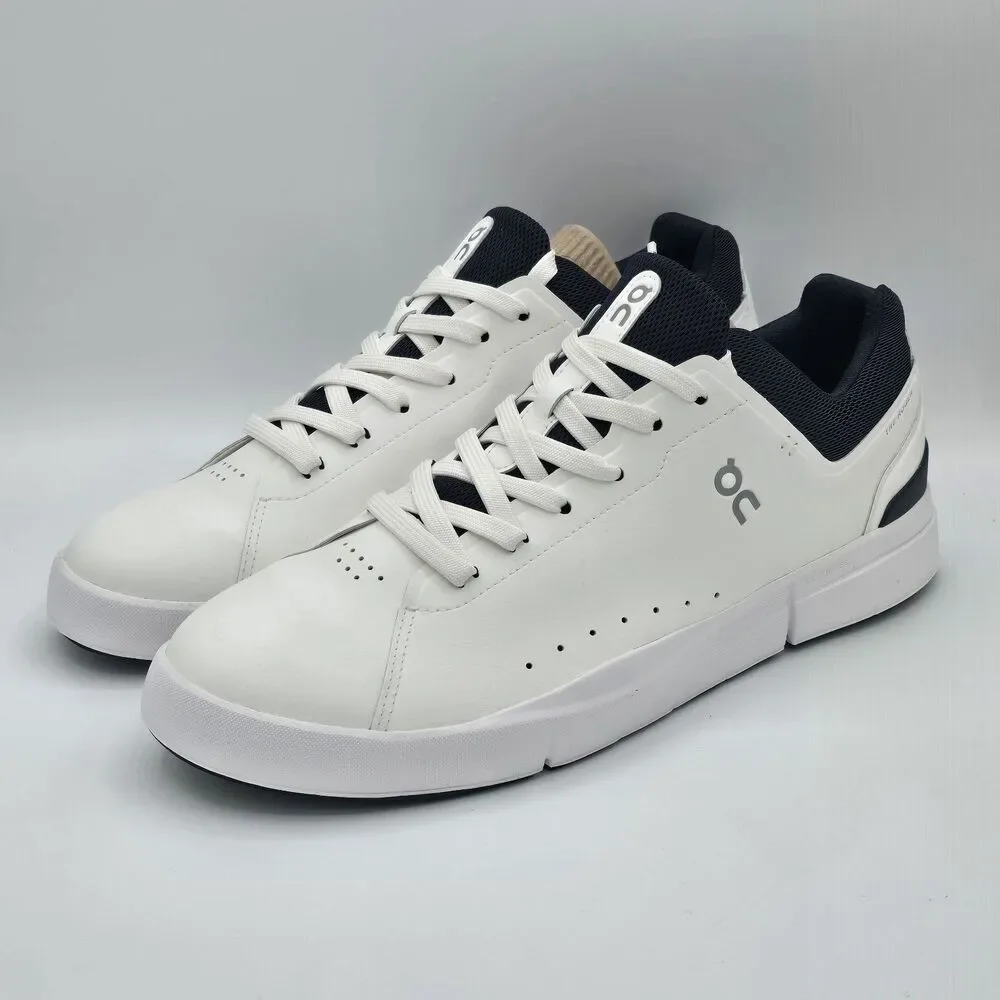 On The Roger Advantage White Midnight Tennis Sneakers 3MD10640148 Men’s 12.5